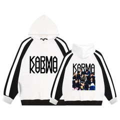 KARMA Album Poster Logo Fleece Hoodie