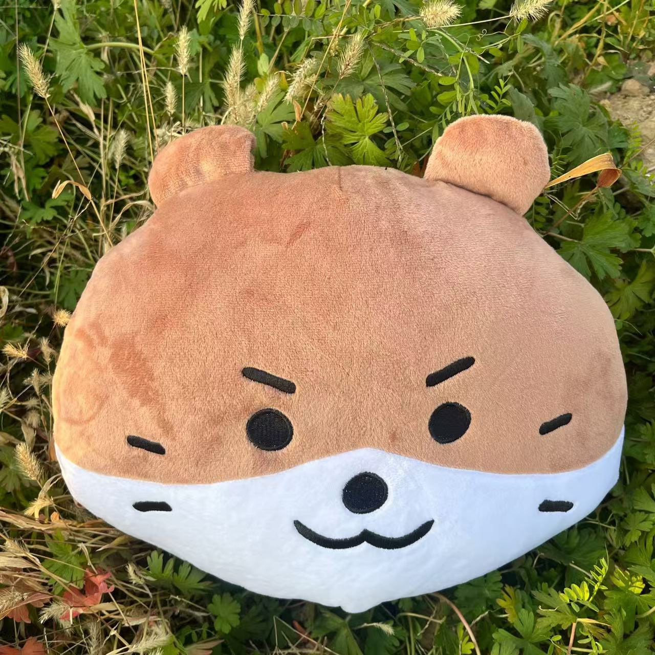 Cartoon Seventeen Face Cushion Plush Pillow