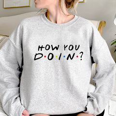 Friends Letter Women's Grey Sweatshirt