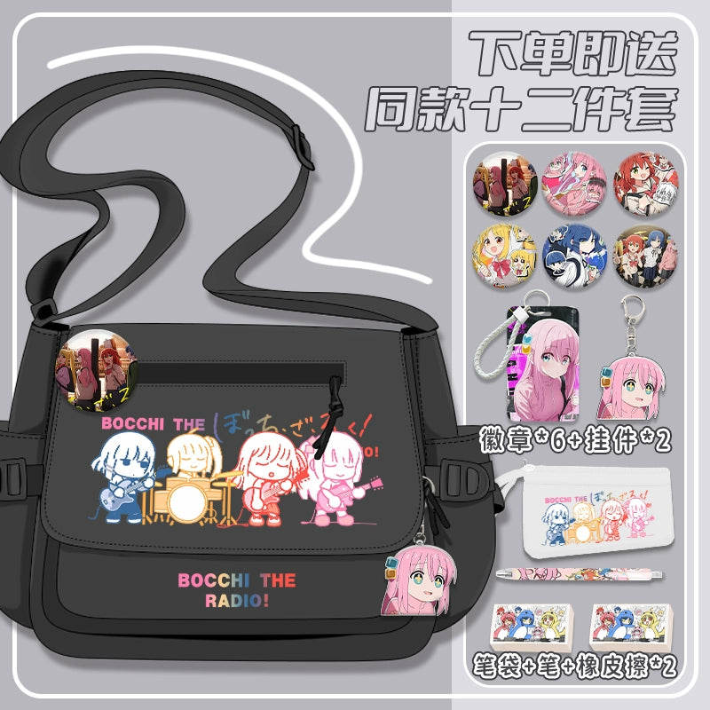 Cute Anime Crossbody Shoulder Backpack