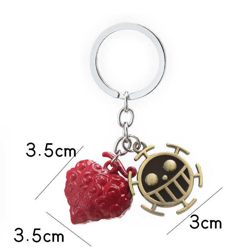 Devil Fruit Keychain Pendant