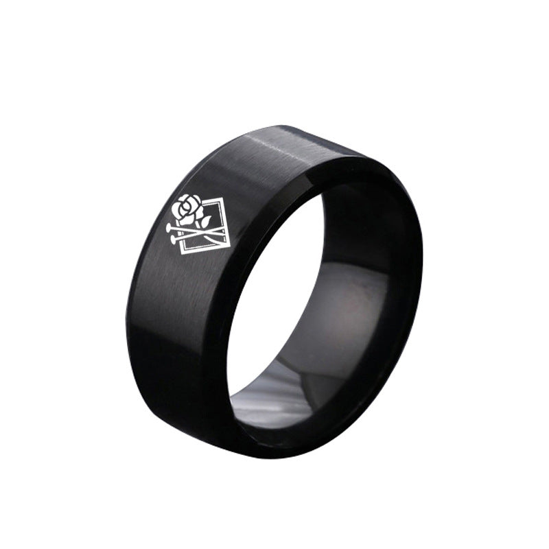 Cool Gojo Anime Stainless Steel Ring