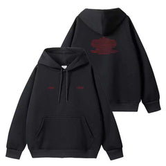 JENNIE Ruby Graphic Printed Hoodie Top