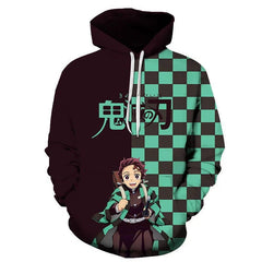 Unisex Trendy Anime Cosplay 3D Printed Pullover Hoodie