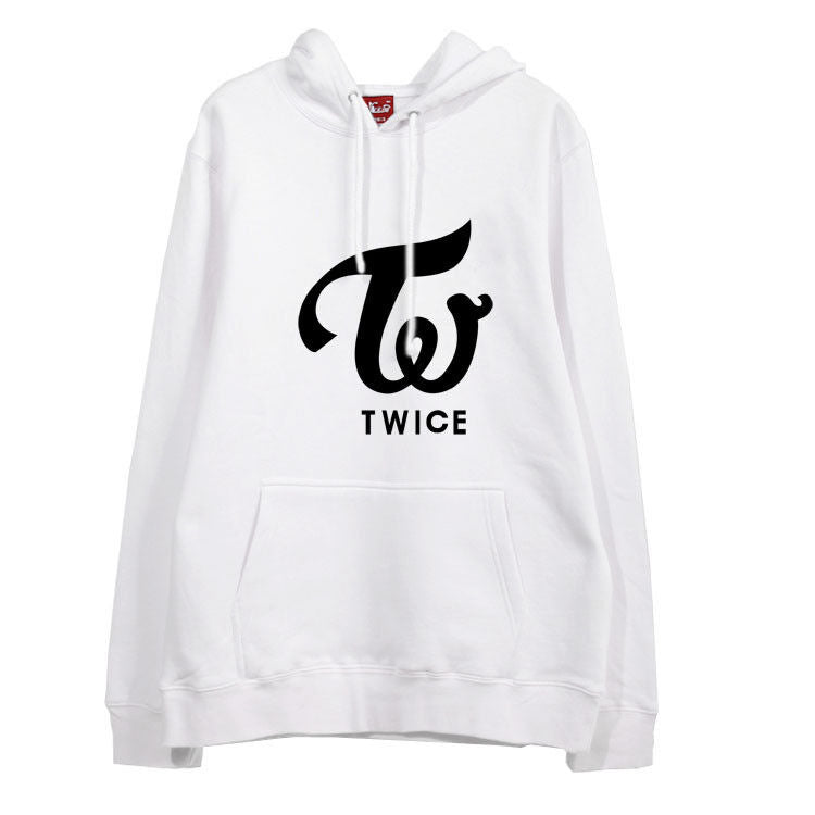 Unisex Kpop Letter Printed Hoodie Sweatshirt