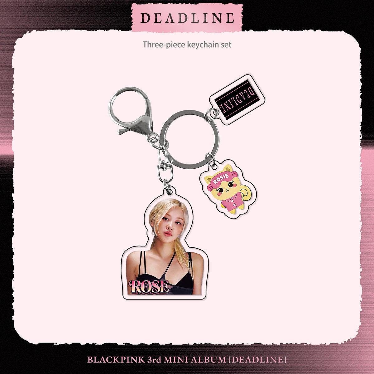 BP Mini Album DEADLINE Keychain Pendant