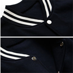 DreamTheFuture Printed Baseball Jacket