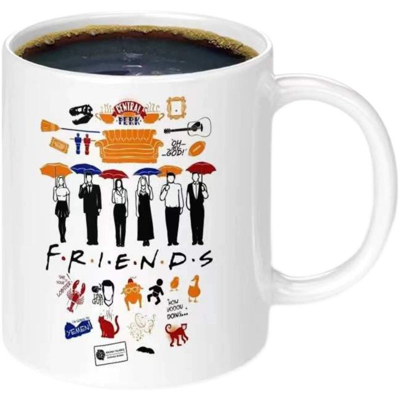 Creative Friends Ceramic Coffee Mug