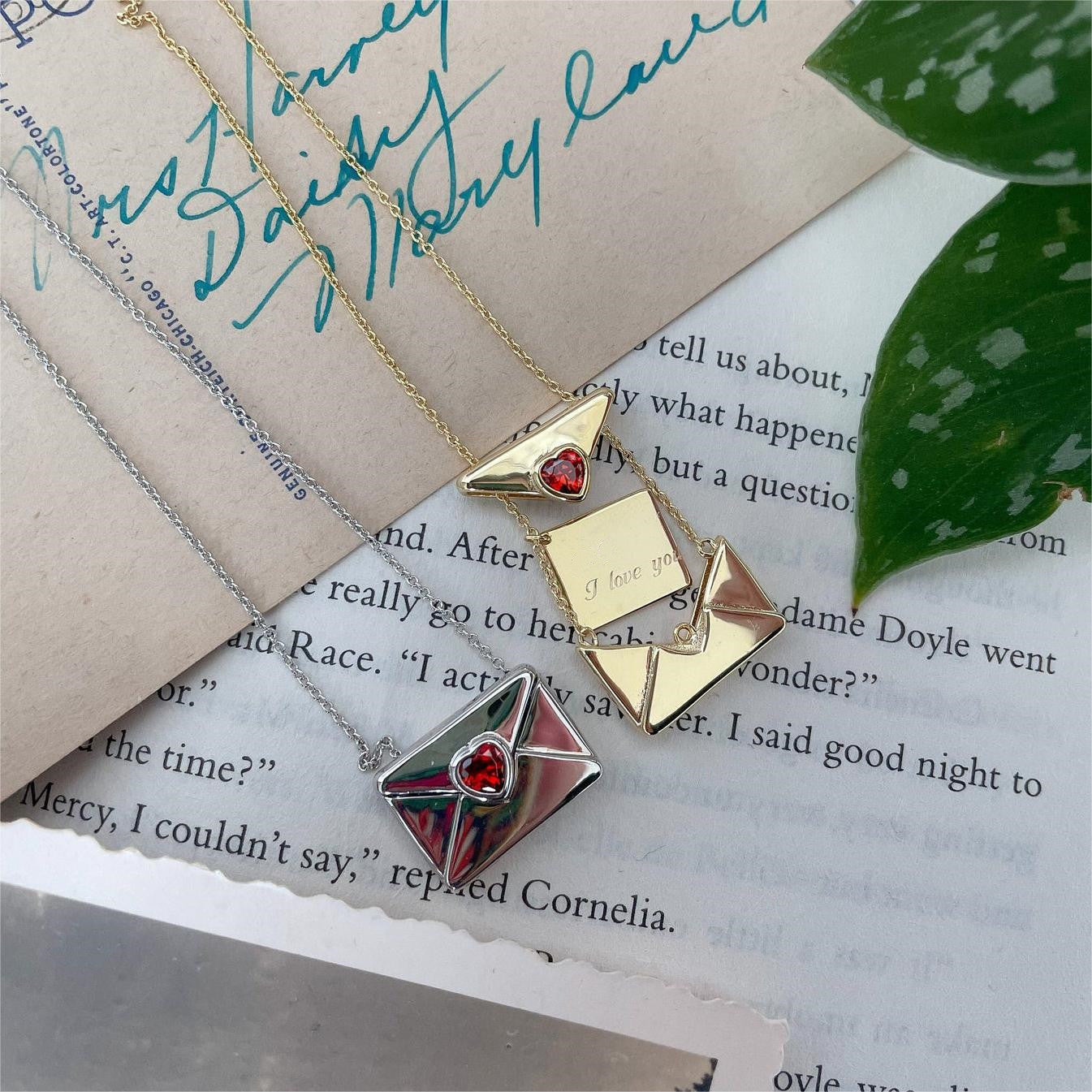 Love Envelope Necklace