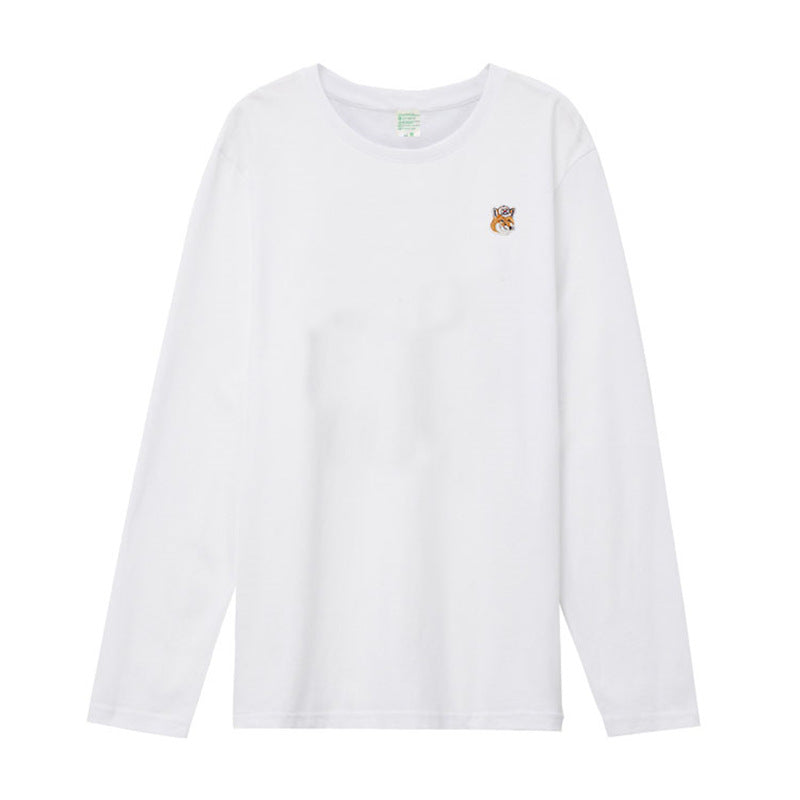 Versatile Giselle Cotton Loose Long Sleeve T-shirt