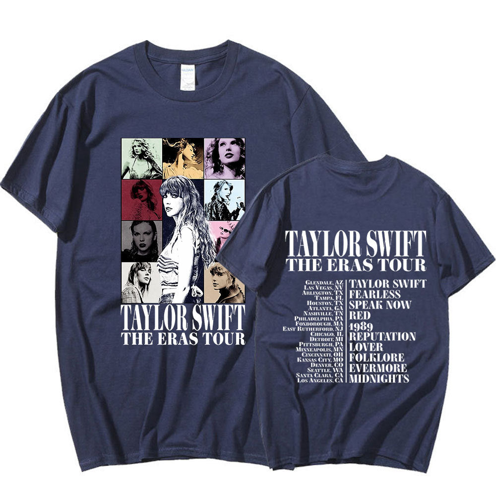 Casual Taylor Tour Printed Loose T-shirt