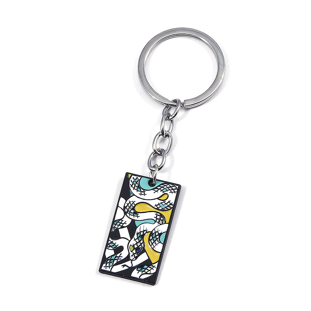 Trendy Anime Tanjiro Keychain Pendant