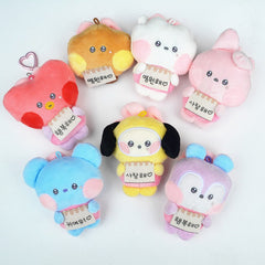 BTS Bow Pendant Doll Keychain
