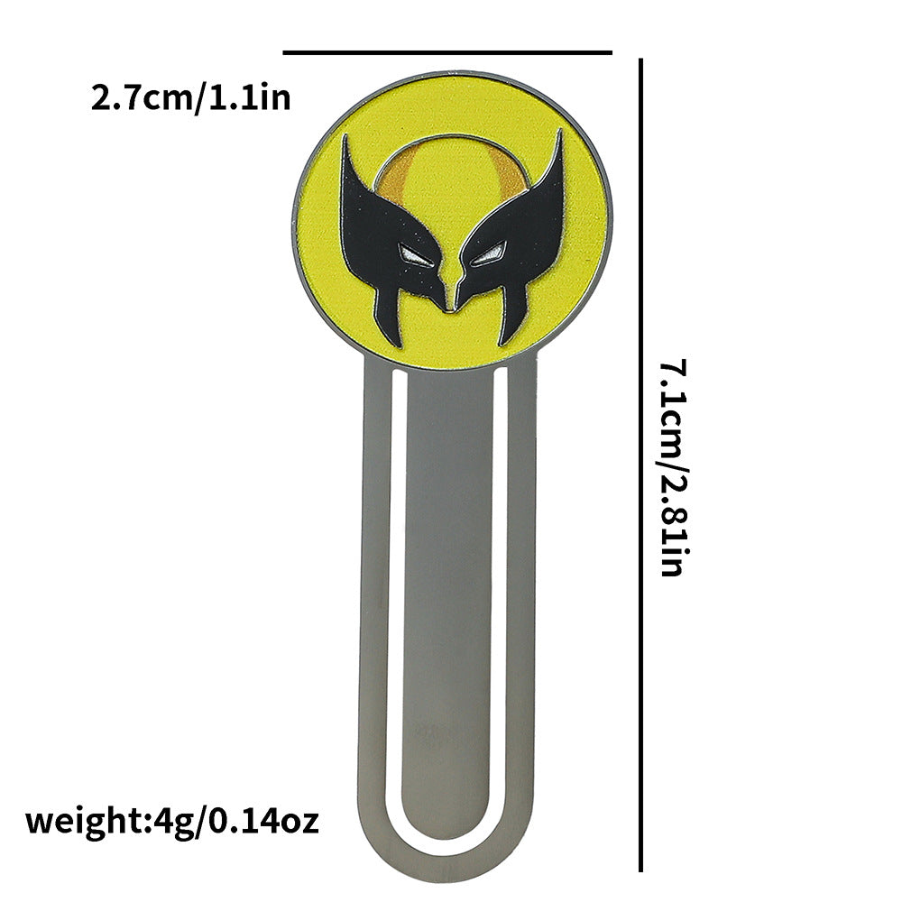 Deadpool and Wolverine Metal Bookmark