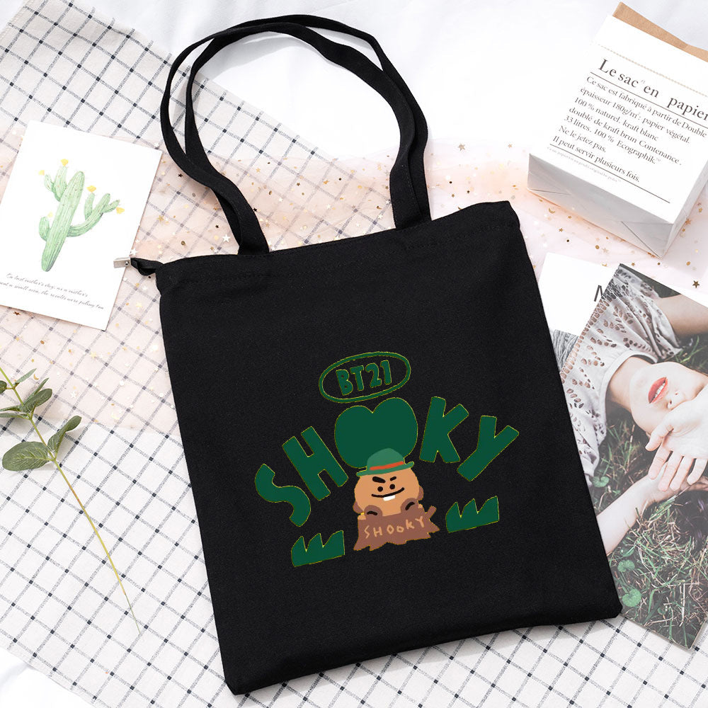 Kpop The Green Planet Shoulder Canvas Bag