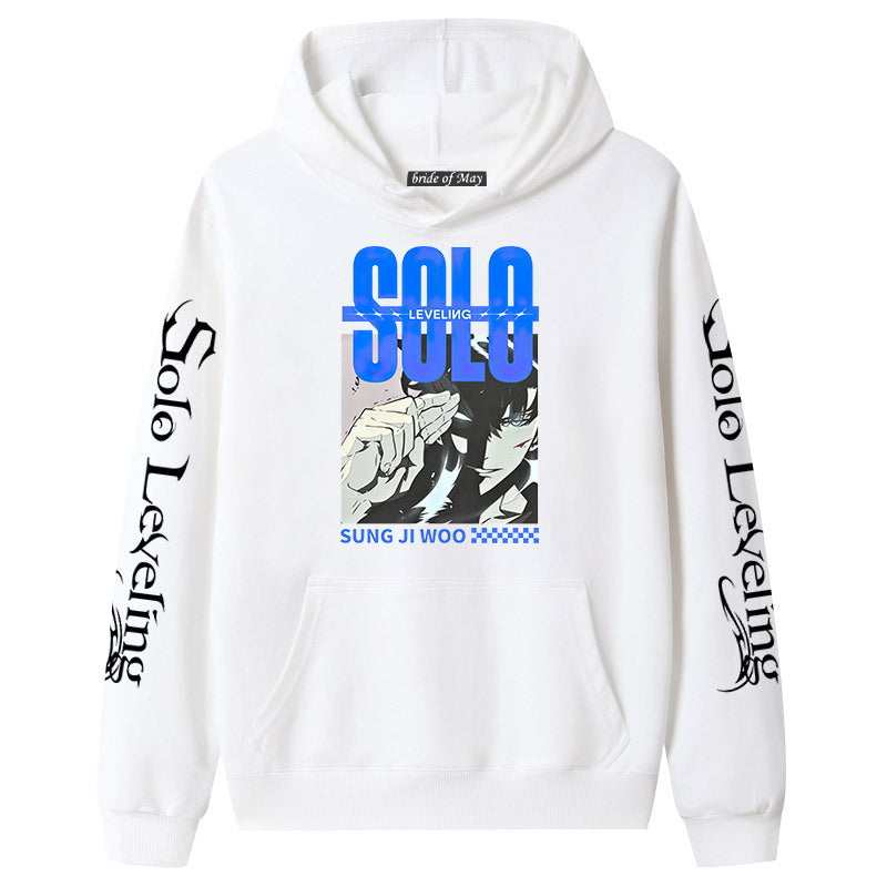 Unisex Manga Pattern Loose Hoodie