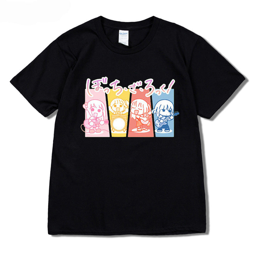 Lovely Girls Gotoh Hitori Short Sleeve Cos T-shirt