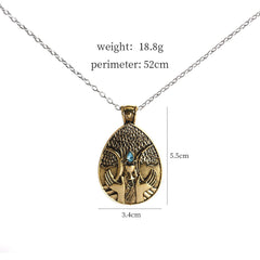 Blessed Blue Dew Talisman Necklace Keychain