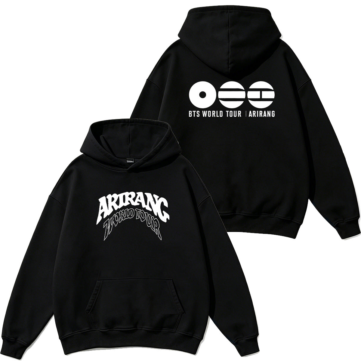 BANGTAN World Tour Theme Casual Hoodie Top