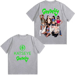 Korean Style KPOP Gnarly Graphic T-shirt