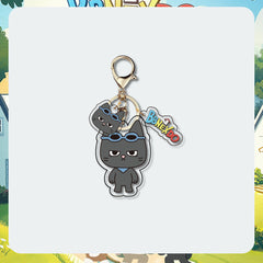 Kpop Cute Cartoon Acrylic Key Chain