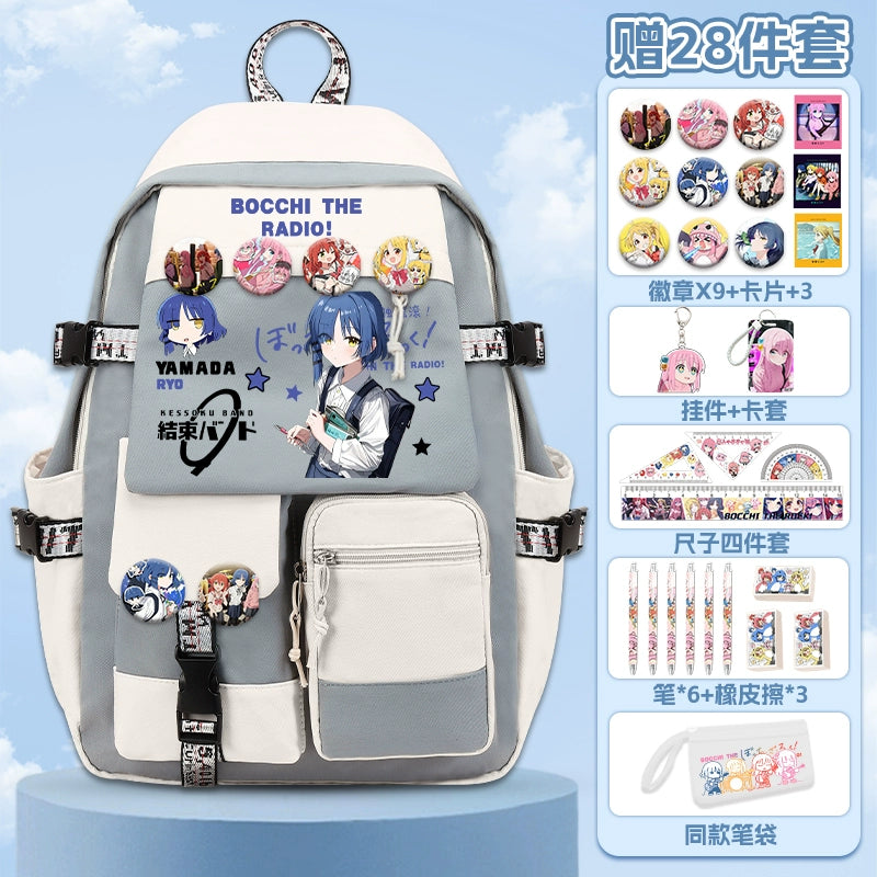 Large-capacity Anime Backpack Schoolbag