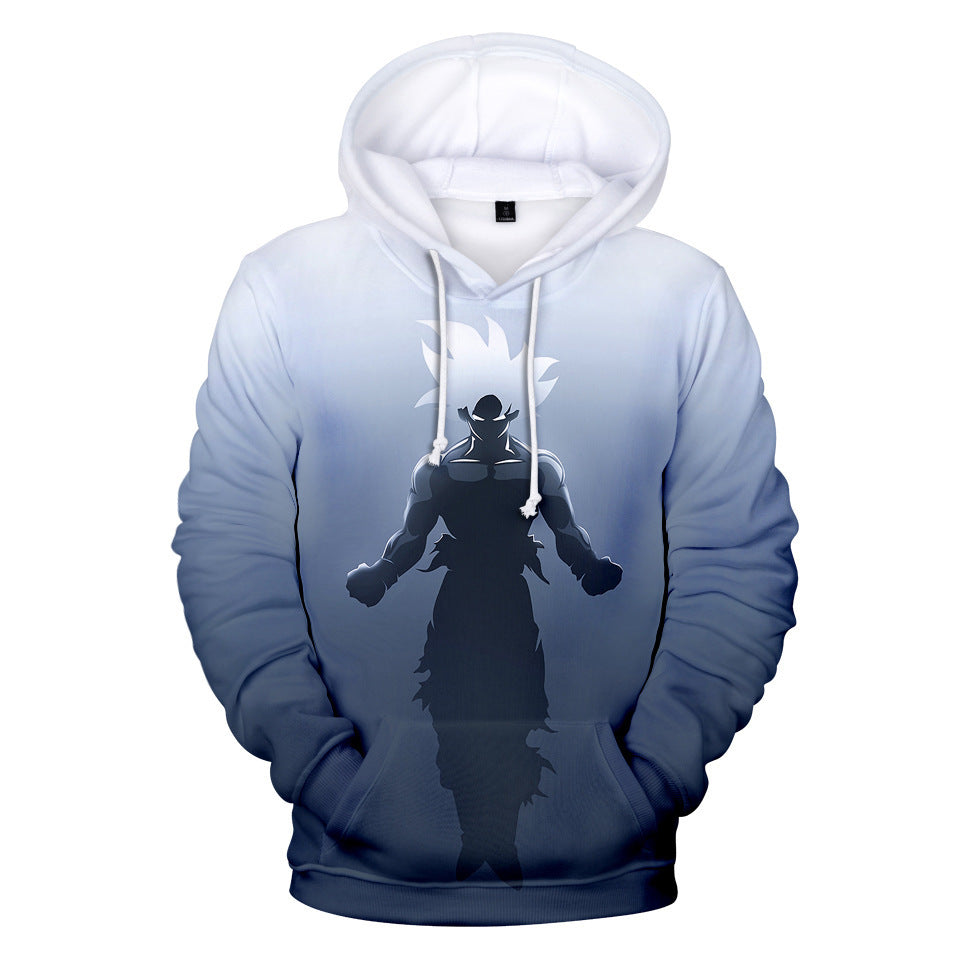 Unisex Anime 3d Color Print Pullover Hoodie