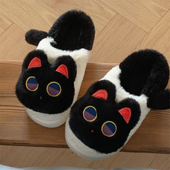 Adorable Cats Cozy Winter Warm Slippers