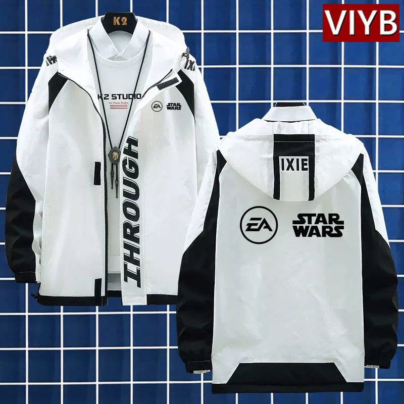 Mandalorian Thin Hooded Jacket Windbreaker
