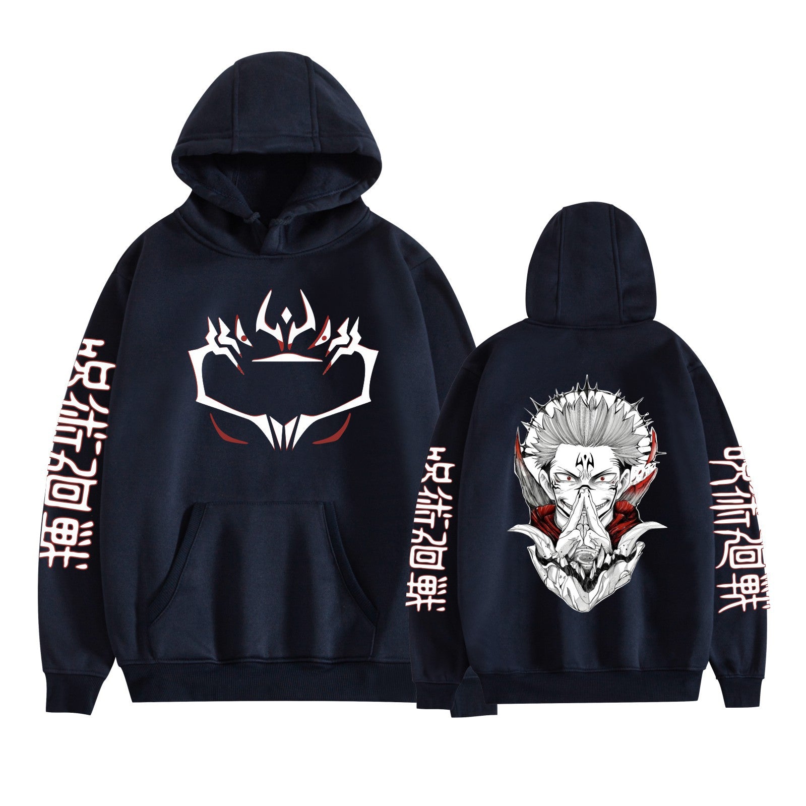 Unisex Anime Graphic Printed Casual Hoodie