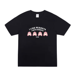 Anime Loose Cotton Short-sleeved T-shirt