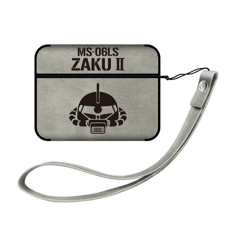 Luffy Leather Pattern Airpods Case
