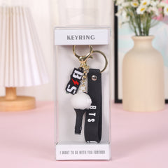 BANGTAN Lightstick Pendant Soft Rubber Keychain
