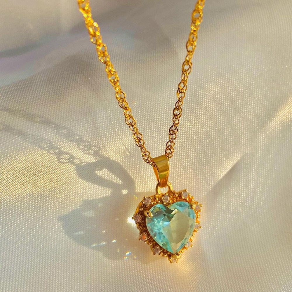 Crystal Heart Necklace