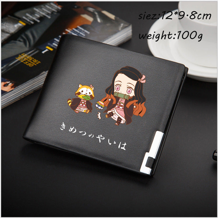 Chic Anime Short PU Leather Wallet