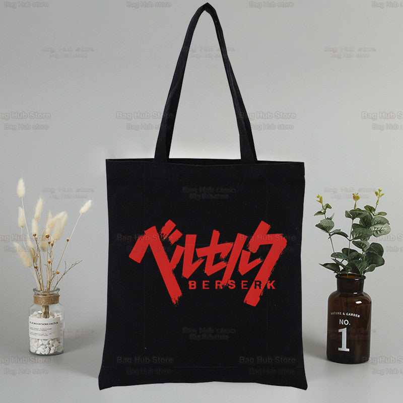 Guts Anime Printed Canvas Tote Bag