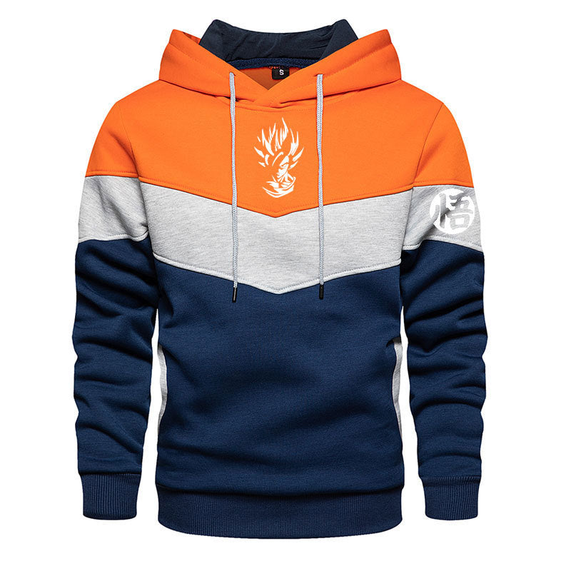 Men's Anime Casual Sports Pullover Hoodie