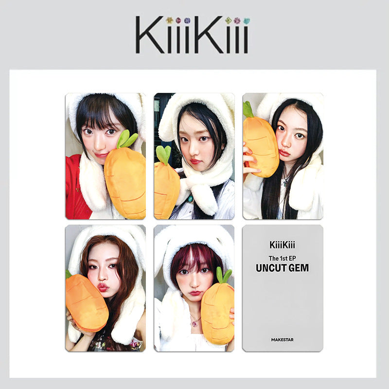 KiiiKiii Uncut Gem Photocard Special Edition Collection