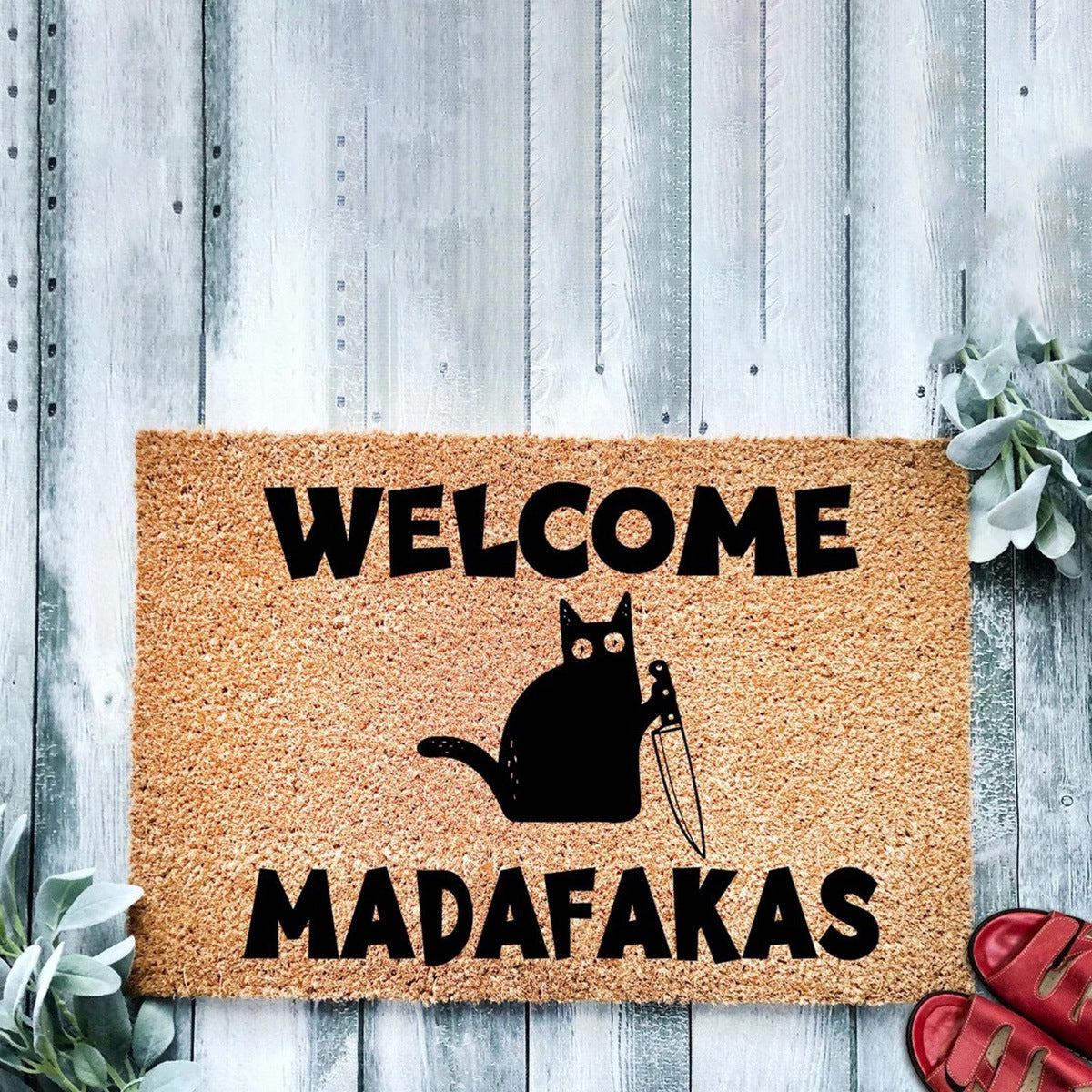 Welcome Madafakas Doormat