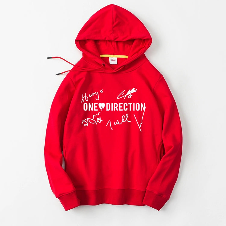 Group 1D Signature Pullover Loose Hoodie