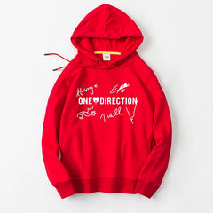 Group 1D Signature Pullover Loose Hoodie