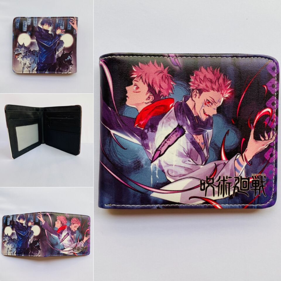 Trendy Anime Printed PU Leather Wallet