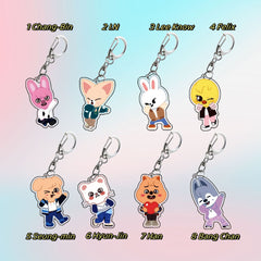 Kpop Cartoon Doll Keychain
