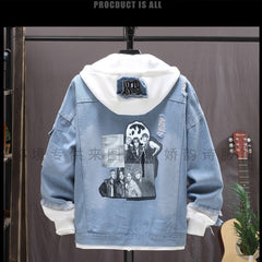 BTS Arirang World Tour Theme Hooded Denim Jacket