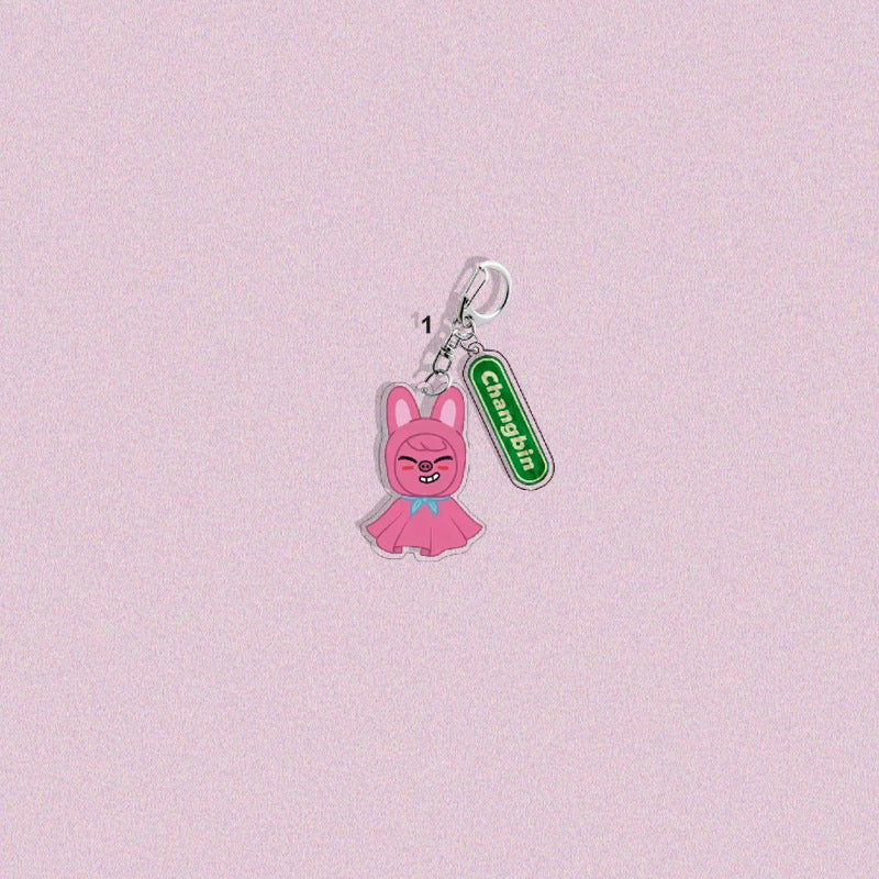 SKZ Doll Pendant Bag Keychain