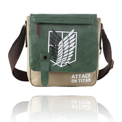 Casual Anime Canvas Shoulder Bag