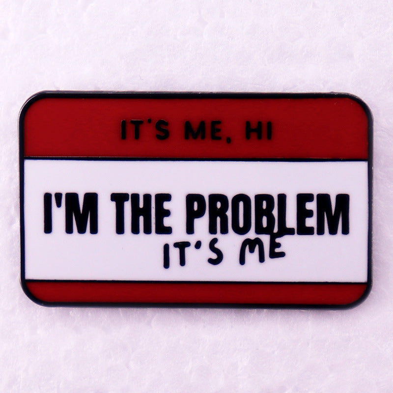 Taylor Song Lyrics Brooch