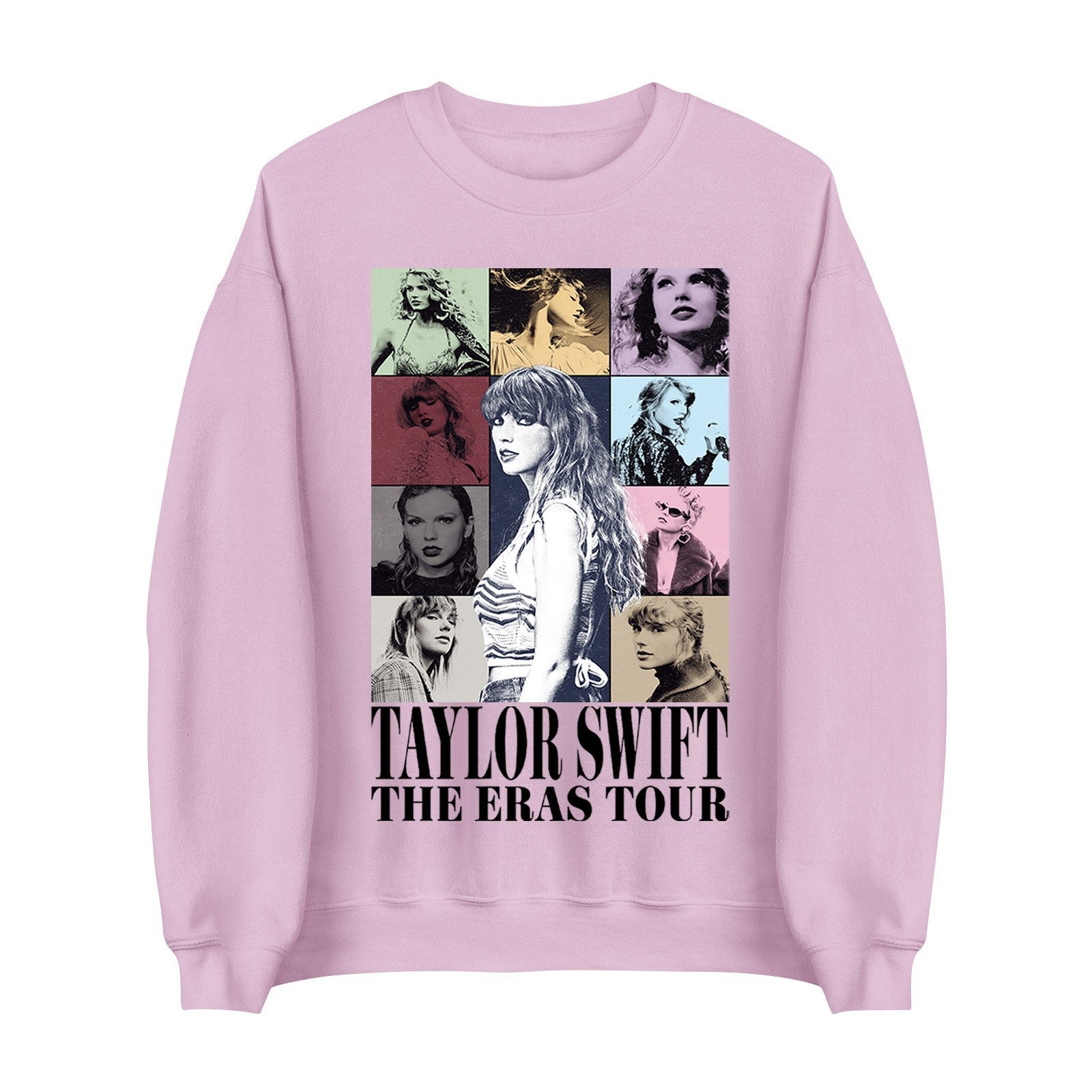 Casual Women's Taylor Print Crew Neck Sweatshirt