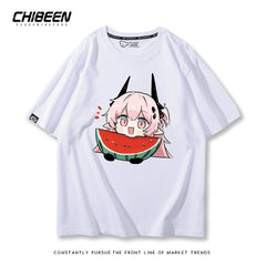 Trendy Game Graphic Short-sleeved Top