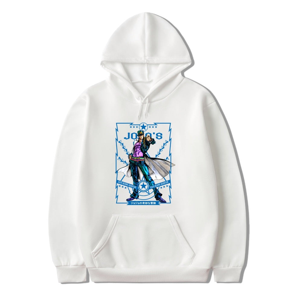 Trendy Jojo Graphic Printed Loose Hoodie